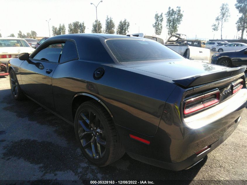 2022 DODGE CHALLENGER GT VIN: 2C3CDZJG5NH165308