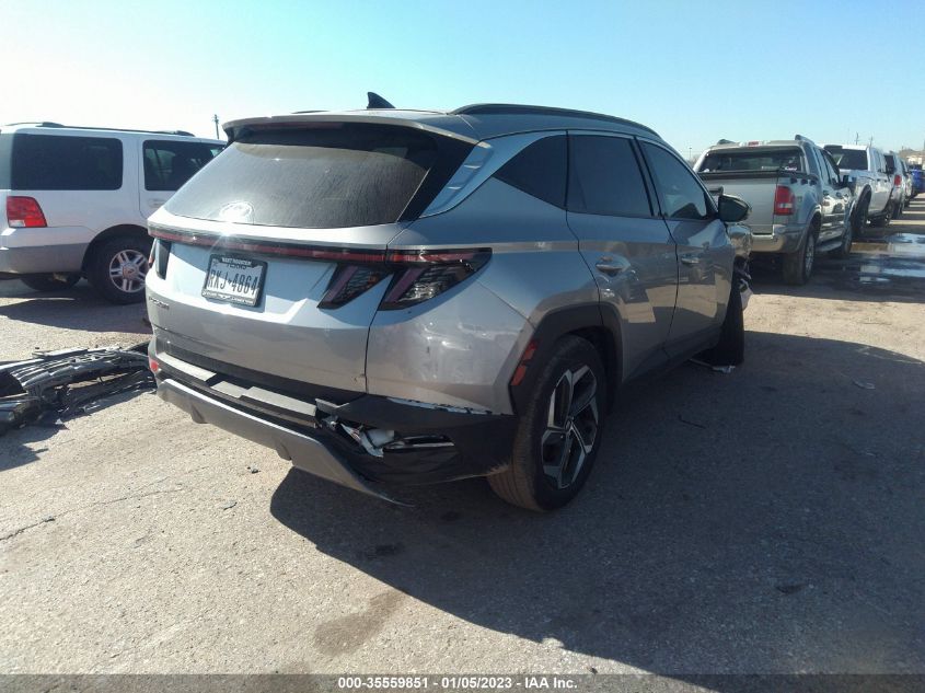 2022 HYUNDAI TUCSON LIMITED VIN: 5NMJE3AE9NH077670
