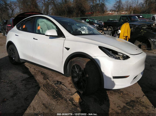 2021 TESLA MODEL Y LONG RANGE VIN: 5YJYGAEE2MF249092