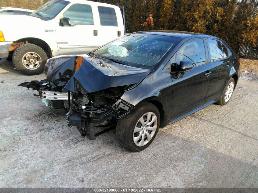 2021 TOYOTA COROLLA LE VIN: JTDEPMAE4MJ141494