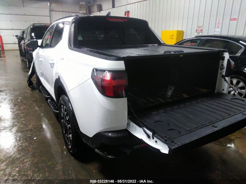 2022 HYUNDAI SANTA CRUZ SEL PREMIUM VIN: 5NTJDDAF7NH024813