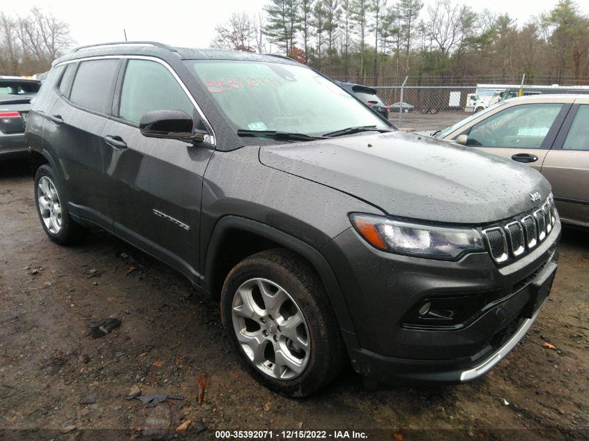 2022 JEEP COMPASS LIMITED VIN: 3C4NJDCB6NT121813