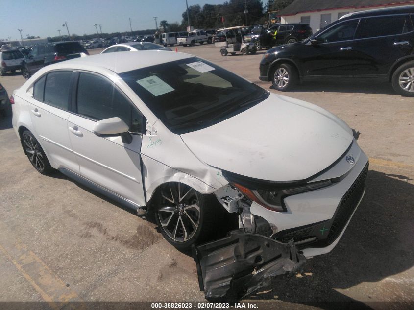 2022 TOYOTA COROLLA SE/SE NIGHTSHADE/APEX SE VIN: JTDS4MCE7NJ082340