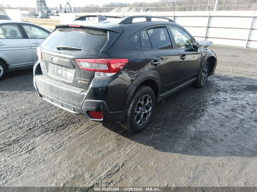 2021 SUBARU CROSSTREK SPORT VIN: JF2GTHSC7MH329623