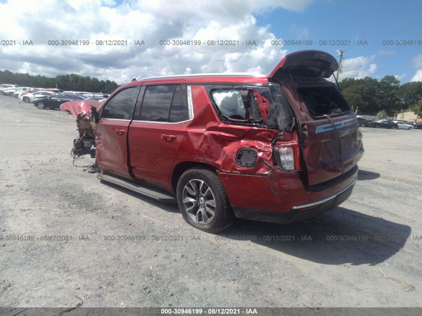 2021 CHEVROLET TAHOE LT VIN: 1GNSCNKD1MR146834