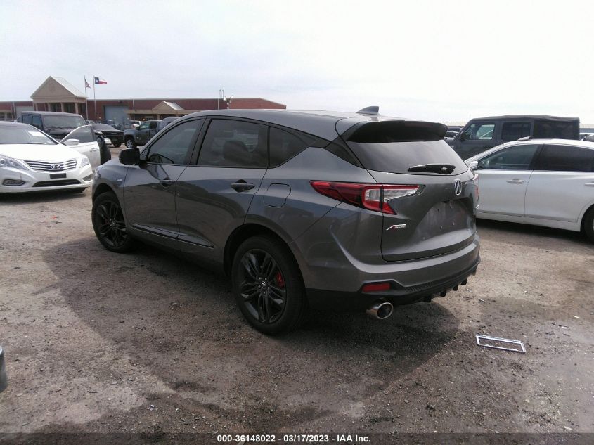 2022 ACURA RDX W/A-SPEC PACKAGE VIN: 5J8TC1H64NL002568