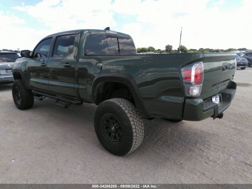 2021 TOYOTA TACOMA 4WD SR5/TRD SPORT VIN: 3TYDZ5BN2MT002966