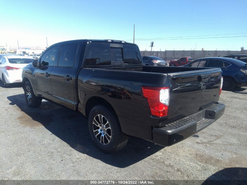 2021 NISSAN TITAN SV VIN: 1N6AA1EF7MN508735