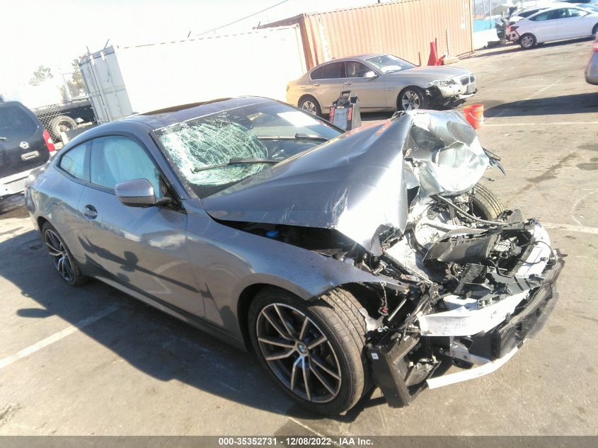 2021 BMW 4 SERIES 430I VIN: WBA53AP03MCG83020