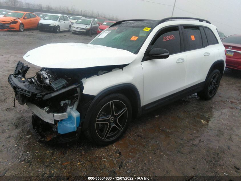 2022 MERCEDES-BENZ GLB GLB 250 VIN: W1N4M4HB0NW254209