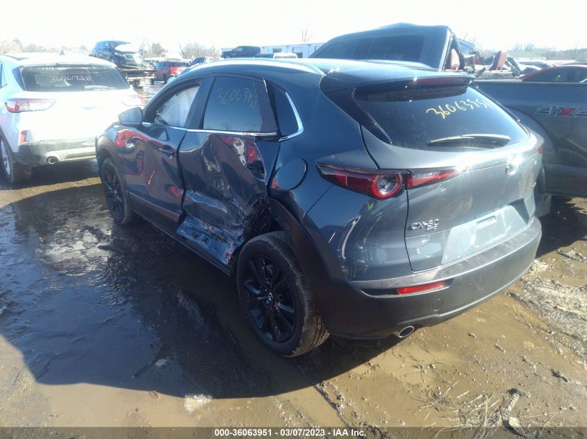 2022 MAZDA CX-30 2.5 S CARBON EDITION VIN: 3MVDMBCLXNM419158