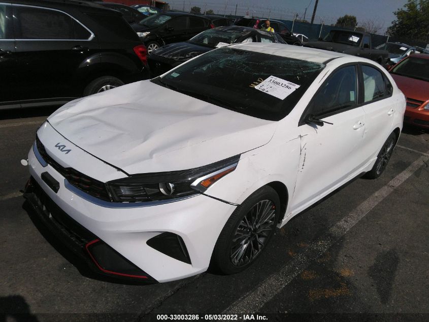 2022 KIA FORTE GT-LINE VIN: 3KPF54AD3NE438014