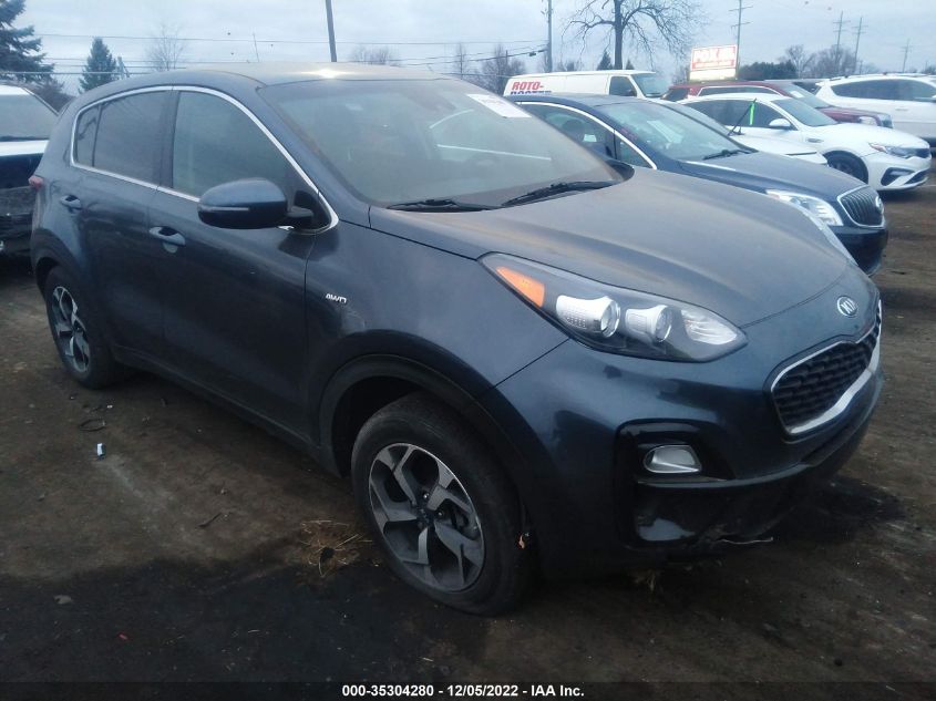 2020 KIA SPORTAGE LX VIN: KNDPMCAC2L7762836