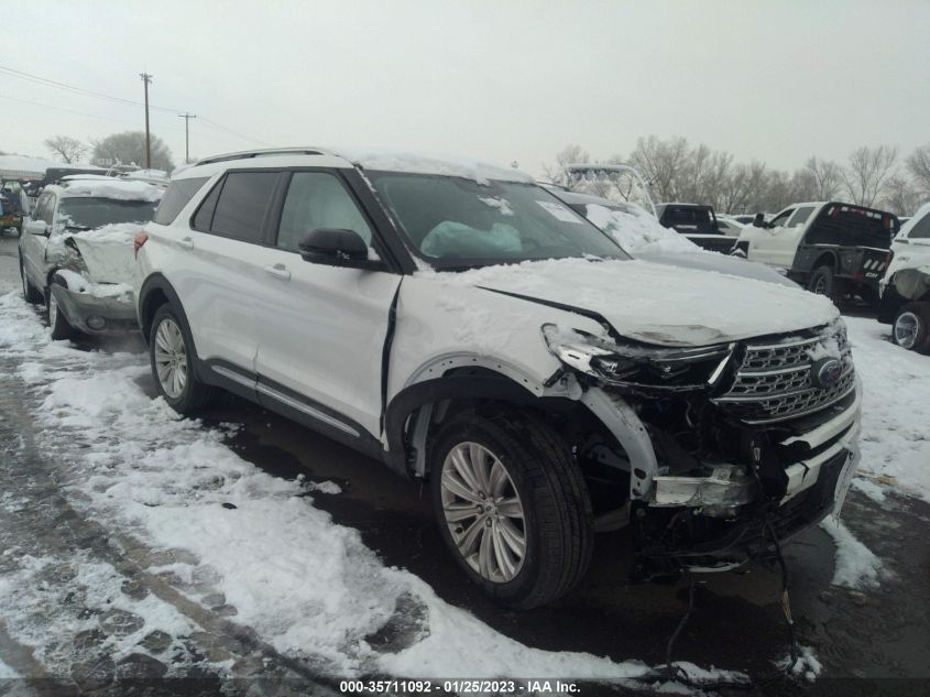 2022 FORD EXPLORER LIMITED VIN: 1FMSK8FH9NGC48160