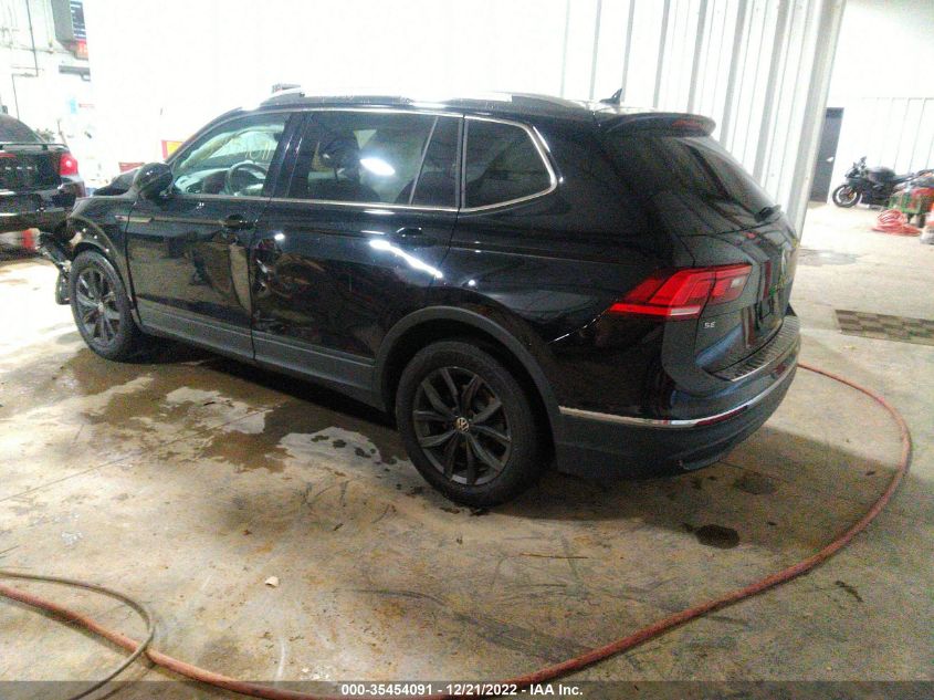 2022 VOLKSWAGEN TIGUAN SE VIN: 3VV3B7AX1NM056031