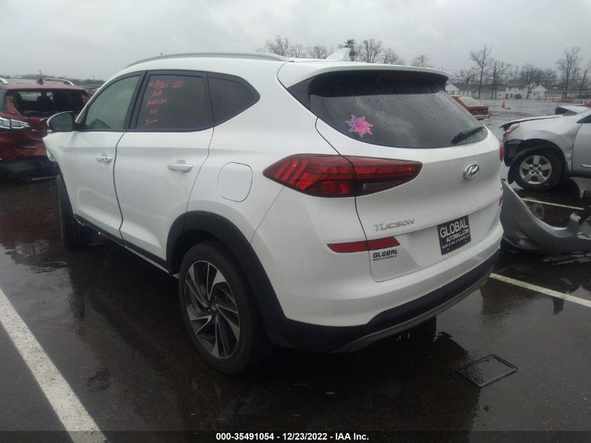 2021 HYUNDAI TUCSON SPORT VIN: KM8J3CAL8MU406348