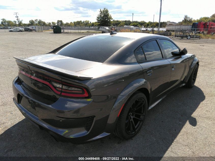 2022 DODGE CHARGER SRT HELLCAT WIDEBODY VIN: 2C3CDXL99NH101629