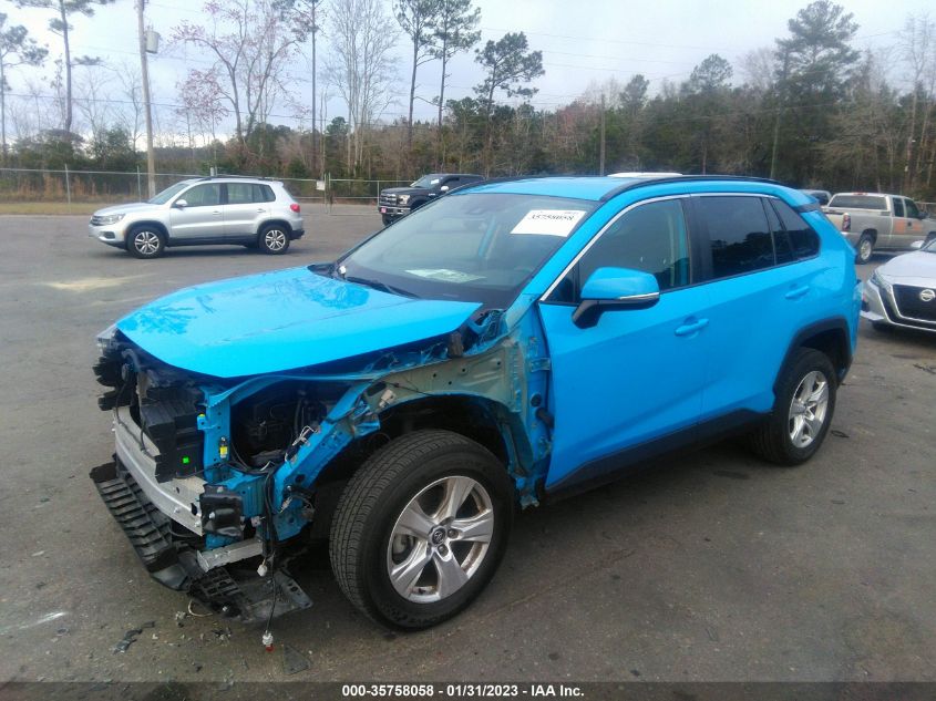 2021 TOYOTA RAV4 XLE VIN: 2T3W1RFV0MW114323