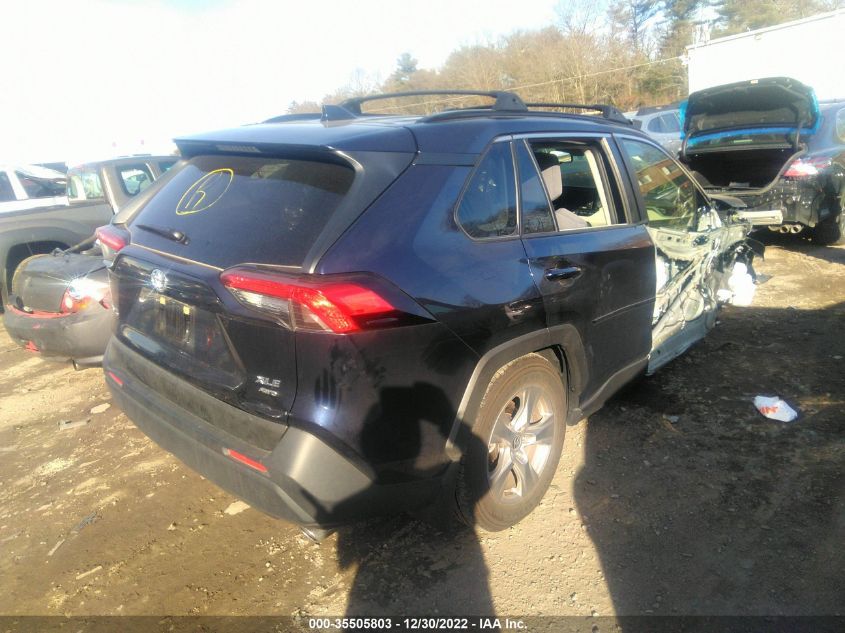 2022 TOYOTA RAV4 XLE VIN: JTMP1RFV7ND088421