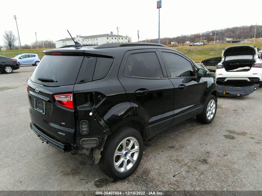 2020 FORD ECOSPORT SE VIN: MAJ6S3GLXLC366336