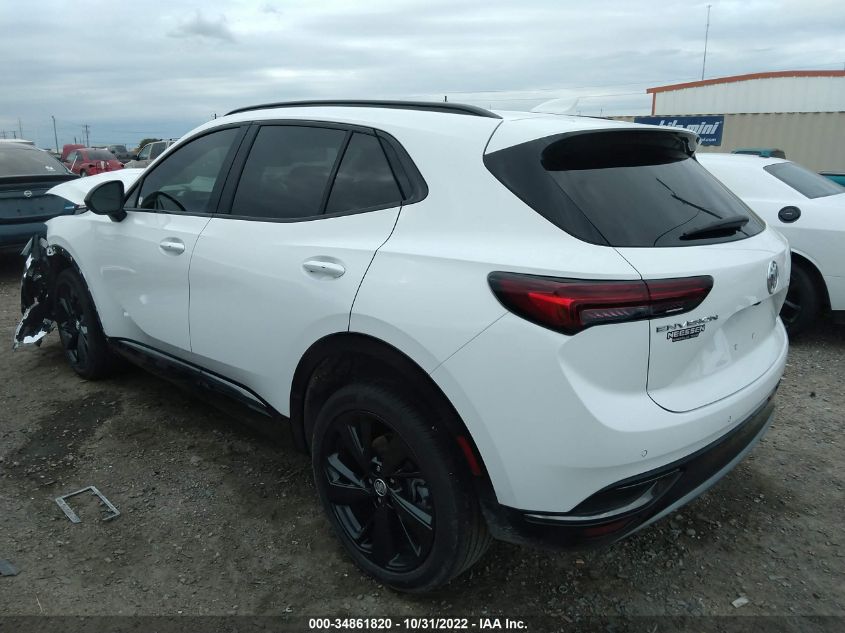 2022 BUICK ENVISION PREFERRED VIN: LRBAZLR4XND021258