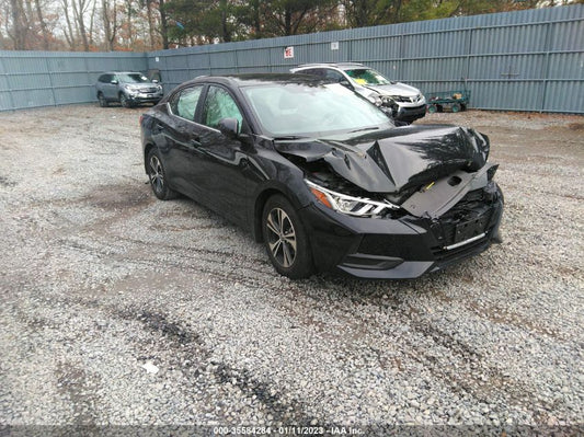 2022 NISSAN SENTRA SV VIN: 3N1AB8CV3NY245931