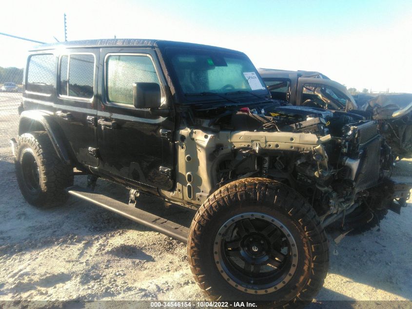 2021 JEEP WRANGLER UNLIMITED RUBICON VIN: 1C4JJXFM3MW542278