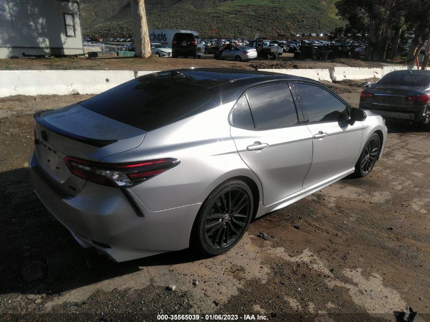2022 TOYOTA CAMRY V6 VIN: 4T1KZ1AK8NU071432