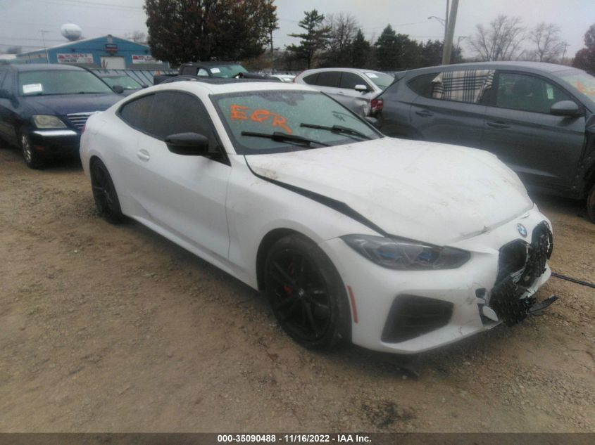 2021 BMW 4 SERIES M440I XDRIVE VIN: WBA13AR03MCF69322