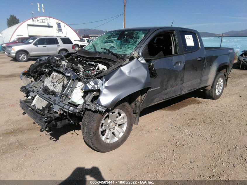 2021 CHEVROLET COLORADO 4WD LT VIN: 1GCGTCEN2M1197202