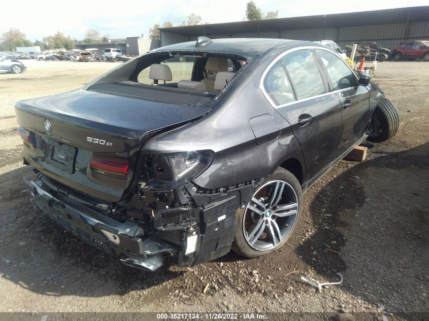 2021 BMW 5 SERIES 530E VIN: WBA13AG01MCG44117