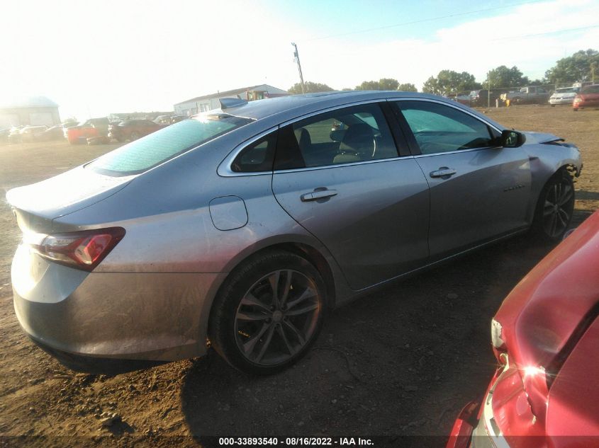 2021 CHEVROLET MALIBU LT VIN: 1G1ZD5ST2MF022089