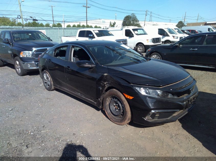 2021 HONDA CIVIC SEDAN LX VIN: 2HGFC2F6XMH500761