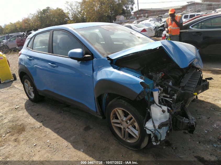 2022 HYUNDAI KONA SE VIN: KM8K2CAB0NU826685