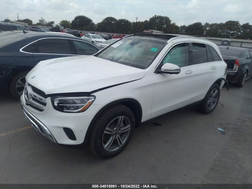 2022 MERCEDES-BENZ GLC GLC 300 VIN: W1N0G8DBXNV399539