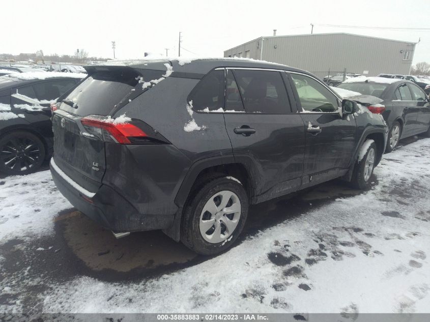 2023 TOYOTA RAV4 LE VIN: JTMF1RFV3PD093565