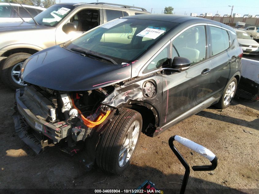 2021 CHEVROLET BOLT EV LT VIN: 1G1FY6S04M4100225