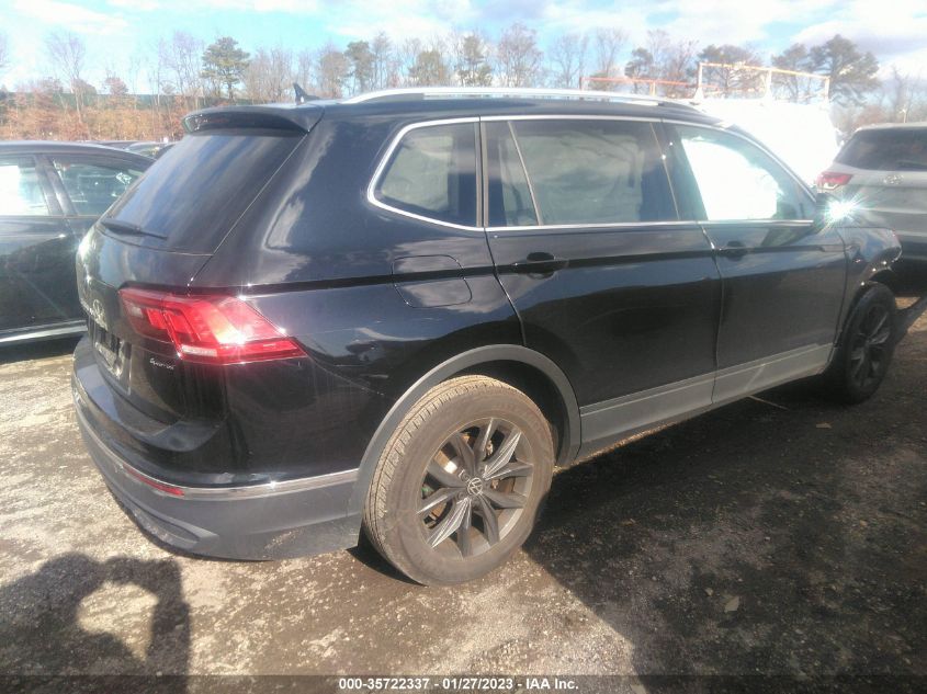 2022 VOLKSWAGEN TIGUAN SE VIN: 3VV2B7AX1NM005706