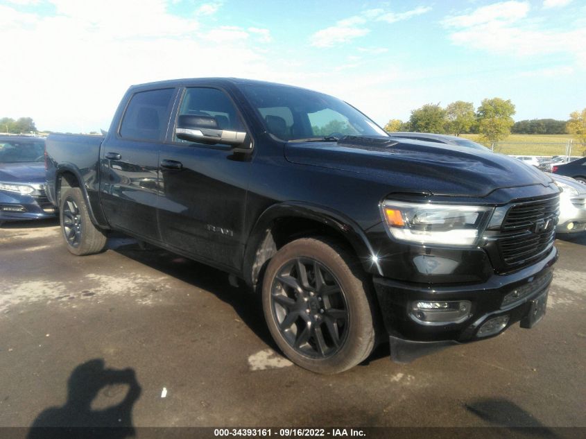 2021 RAM 1500 LARAMIE VIN: 1C6SRFJT7MN612075