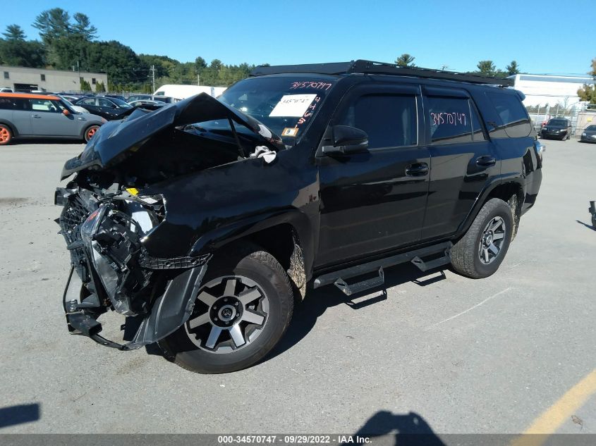 2021 TOYOTA 4RUNNER TRD OFF ROAD PREMIUM VIN: JTERU5JRXM5862894