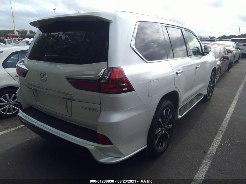 2021 LEXUS LX LX 570 VIN: JTJDY7AX1M4349744