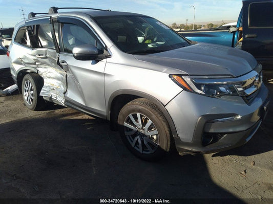 2022 HONDA PILOT EX-L VIN: 5FNYF6H57NB007458