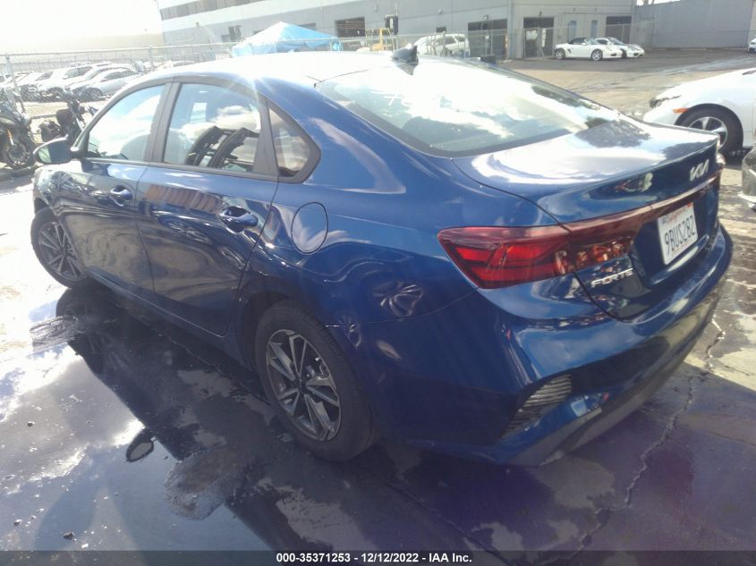 2022 KIA FORTE LXS VIN: 3KPF24ADXNE496808
