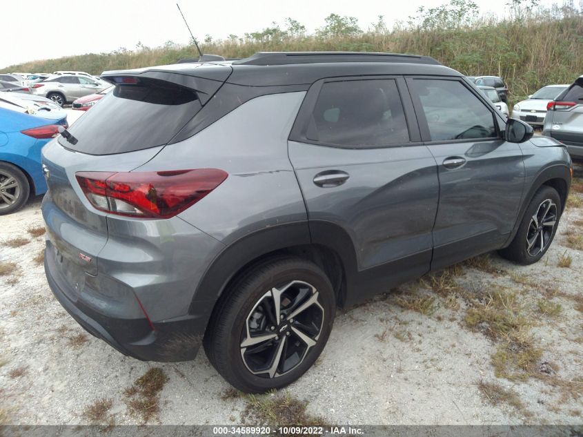 2021 CHEVROLET TRAILBLAZER RS VIN: KL79MTSL3MB173166