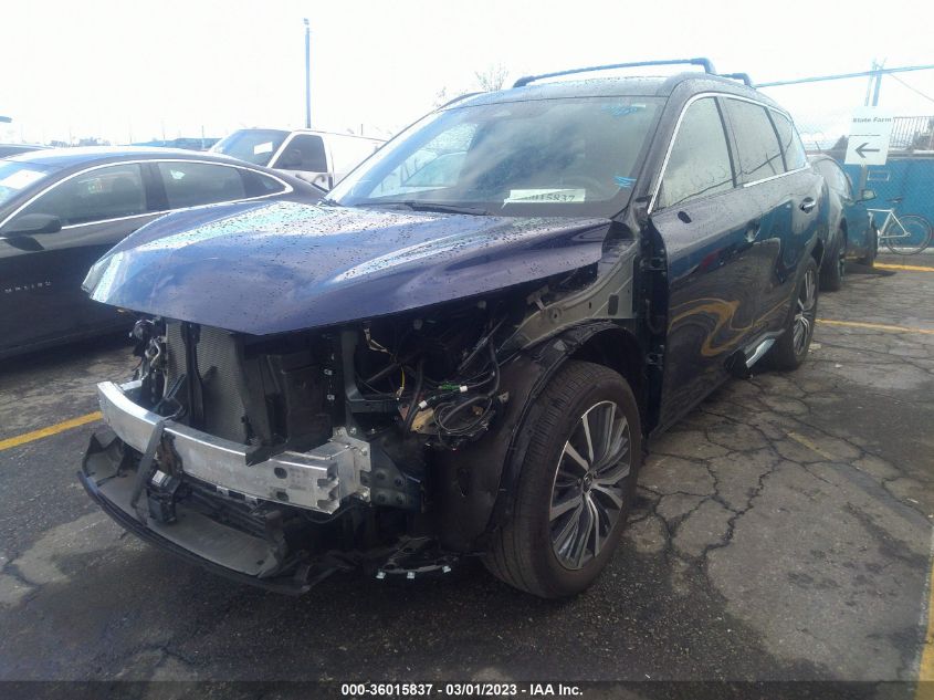 2022 INFINITI QX60 AUTOGRAPH VIN: 5N1DL1HT2NC332522