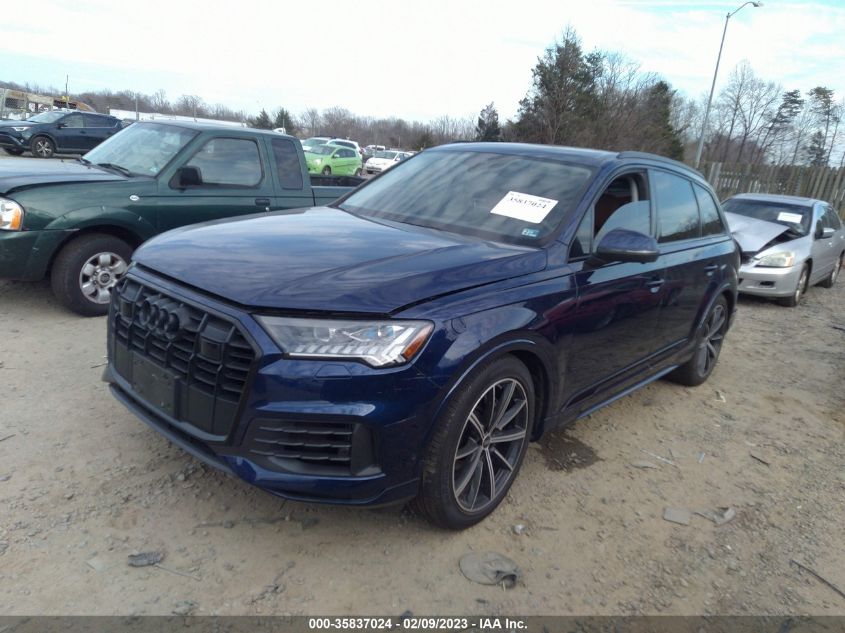 2022 AUDI Q7 PRESTIGE VIN: WA1VXBF79ND006455