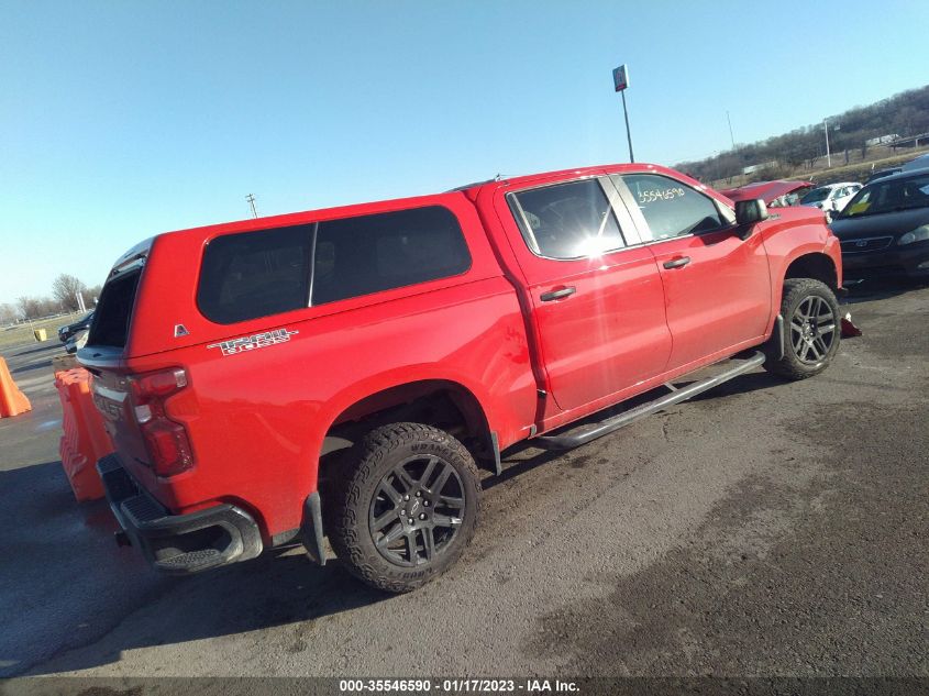 2021 CHEVROLET SILVERADO 1500 CUSTOM TRAIL BOSS VIN: 1GCPYCEL7MZ290525