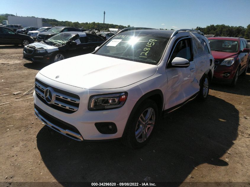 2021 MERCEDES-BENZ GLB GLB 250 VIN: W1N4M4HB8MW128159