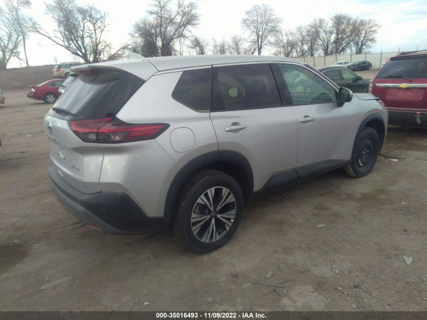 2021 NISSAN ROGUE SV VIN: 5N1AT3BB6MC703338