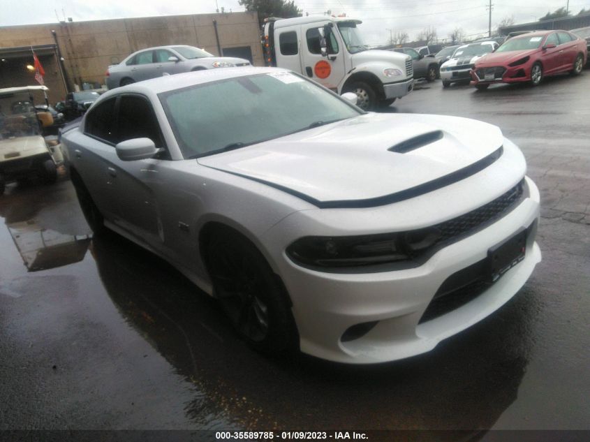 2021 DODGE CHARGER SCAT PACK VIN: 2C3CDXGJXMH518728